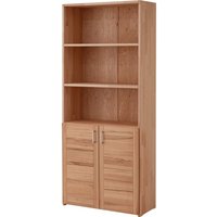 Regalschrank "buxing selet" mit 2 kurz Tür B 80 x T 33 x H 185,5 cm,Rahmenfront,Kernbuche – Ansicht 1