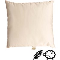 mudis Kopfkissen 40 x 40 cm Dinkelspelz/Schafschurwolle