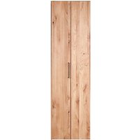 Kleiderschrank "Rödvig" mit Falttüren, 1-türig, Wildeiche geölt