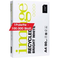 200 x 500 Blatt Recycling Kopierpapier "Image Recycled Bright White" DIN A4, 80 g/m²