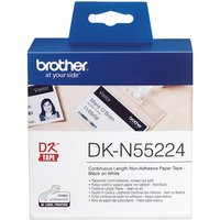 Brother Endlospapierrolle "DK-N55224" nicht klebend, weiß 54 mm – Ansicht 1