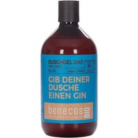 benecos Bio-Duschgel 2-in-1 mit Bio-Gin, 500 ml