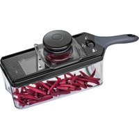 Gemüsehobel "Vario" mit Auffangbehälter, schwarz