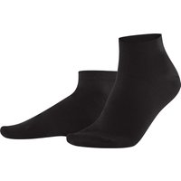 2er-Pack Living Crafts Bio-Herren-Socken "Curt" black, Gr. 39/42