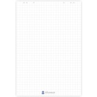 5 memo Recycling-Flipchartblöcke, kariert, 20 Blatt, 80 g/m²