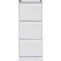 HR-Schrank 3s 1b verkehrsweiß (BxHxT) 41,3x101,6x62,2cm