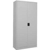 BISLEY Light Stahlschrank mit Flügeltüren "Starter" B90xT40xH185cm, zerlegt, lichtgrau – Ansicht 1