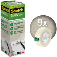 9 Scotch Magic Klebebänder 'A greener choice' 19 mm x 33 m