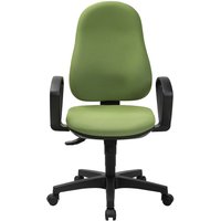 Topstar Bürodrehstuhl "Support SY ECO" mit Armlehnen, salbei – Ansicht 1