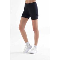 TRUE NORTH Damen-Sport-Short, doppellagig, black, Gr. S