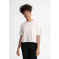 MELA Bio-Damen-T-Shirt "DESNA" mit Rundhalsausschnitt, cream melange, Gr. M – Ansicht 1