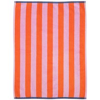 tranquillo Bio-Frottee-Geschirrtuch "STRIPES" 70 x 50 cm, rosa