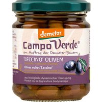 Campo Verde Bio-Oliven "Leccino" entsteint, in Olivenöl, 190 g