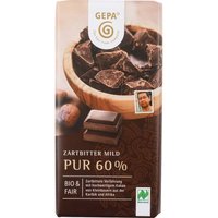 GEPA Bio-Schokolade "Zartbitter mild Pur 60%" 100 g