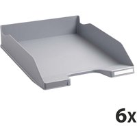 6 Exacompta Briefablagen Combo Midi "Office", DIN A4+, 500 Blatt, steingrau – Ansicht 1