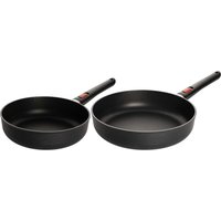 Woll Pfannen 2er-Set “ECO Lite QXR“, 7 cm hoch, mit abnehmbarem Stiel, PFAS-frei – Ansicht 1