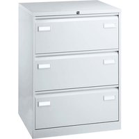 HR-Schrank 3s 2b lichtgrau (RAL 7035) (BxHxT)80x101,6x62,2cm