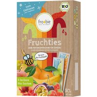 froobie Bio-Wassereis "Fruchties", 10 x 40 ml