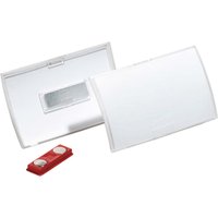 DURABLE Namensschilder 'CLICK FOLD' aus PP mit Magnet 40 x 75 mm, 10 Stk.
