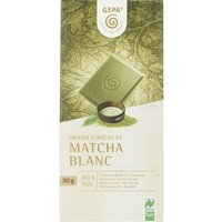 GEPA Bio-Schokolade 'Grand Chocolate' Matcha Blanc, 80 g