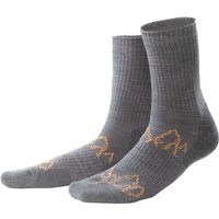 Living Crafts Wandersocken "VÄSTRA" mit verstärkter Ferse und Zehen, dark grey, Gr. 43/46 – Ansicht 1