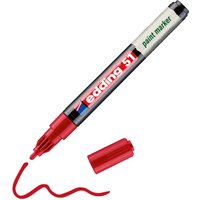 edding Lackmarker 51 wasserbasiert, rot