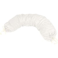 mudis Satin-Bezug für Stillkissen natur