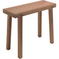 SIDE BY SIDE Hocker 'Bank' massive Eiche, unbehandelt