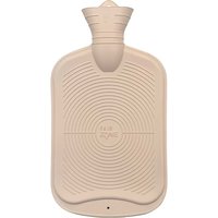 Fair Zone Wärmflasche aus Naturkautschuk, 2 l, weiß