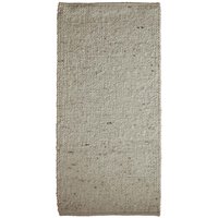 Schurwollteppich "Garmisch" 60 x 120 cm, naturgrau-dunkel – Ansicht 1