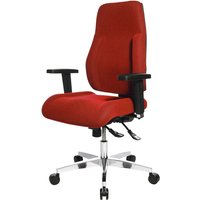 Topstar Bürodrehstuhl "P91" mit Armlehnen rot