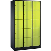 Schließfachschrank 3 Türme an/gr 5er – Ansicht 1