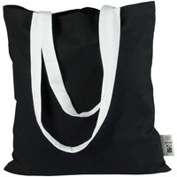 Frank&Richie Tragetasche 'Siena' aus rec. Fairtrade-zert. Bio-Baumwolle 38 x 42 cm schwarz