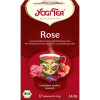 YOGI TEA Bio-Kräutertee "Rose", 34 g