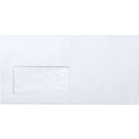 1000 DL Briefumschläge SK m.F. recycling weiß 80g – Ansicht 1