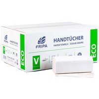 Fripa 3200 Papierhandtücher, 25 x 23 cm, 2-lagig, natur, V-Falz