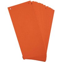 12 x 100 Exacompta Trennstreifen "Forever", 180 g/m², 105 x 240 mm, orange