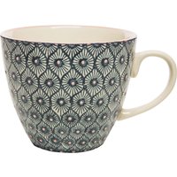 tranquillo Tasse "MIX'N'MATCH" aus Steinzeug, 500 ml, blau/rosa