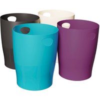 8 Exacompta Papierkörbe Ecobin "Titan", 15 l, sortiert – Ansicht 1