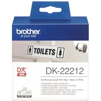 Brother Endlosetiketten "DK-22212" weiß 62 mm x 15,24 m