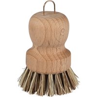 Holz-Topfbürste mit straffen Naturborsten, FSC-zertifiziert – Ansicht 1