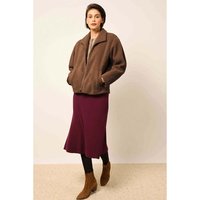 EKYOG Damen-Jacke "CADOURS" aus recyceltem Polyester, camel, Gr. S