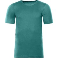 Living Crafts Bio-Herren-T-Shirt "JACOB" mit Rundhalsausschnitt, dark sea, Gr. XL