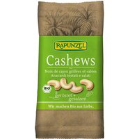 RAPUNZEL Bio-Cashewkerne, geröstet und gesalzen, 50 g