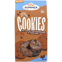 SOMMER Bio-Schoko-Vollkorn-Cookies aus Dinkel, 150 g
