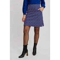 tranquillo Bio-Damen-Strickrock mit Seitentaschen, blue windows, Gr. L – Ansicht 1