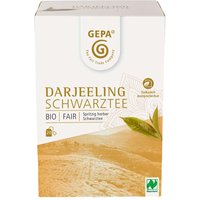 GEPA Schwarzer Bio-Tee Darjeeling, 20 x 2 g