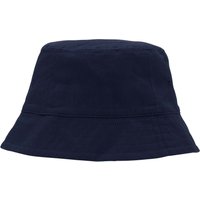 Neutral Bio-Bucket Hat aus Baumwoll-Twill, navy, Gr. S/M – Ansicht 1