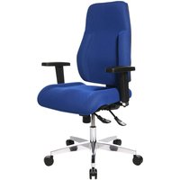 Topstar Bürodrehstuhl "P91" mit Armlehnen blau