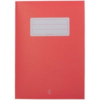 Komima Heftumschlag aus Recyclingpapier, rot DIN A5 – Ansicht 1